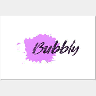 Bubbly Posters and Art